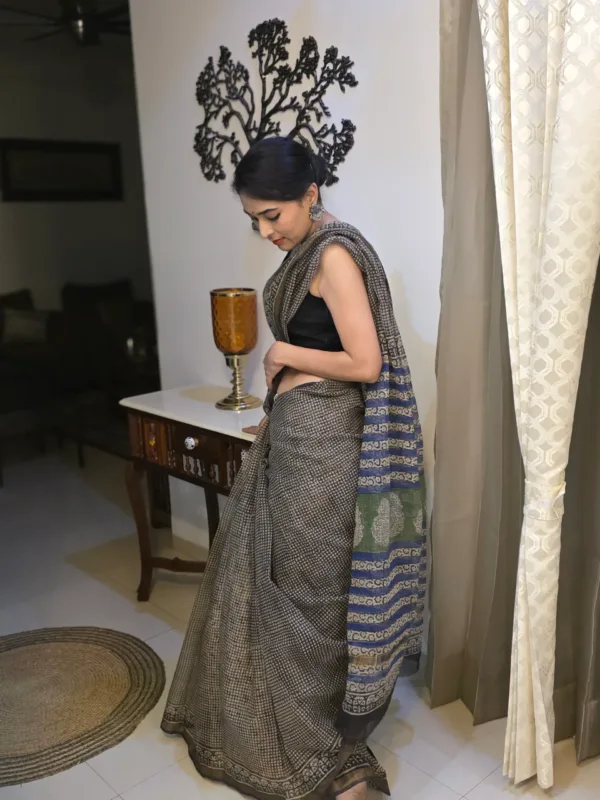 Black Kota Doriya Saree