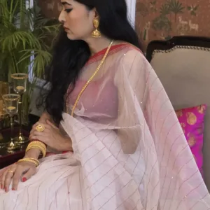 Pure Muslin Jamdani Saree